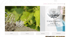 Desktop Screenshot of cristal-creation.com